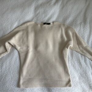 Ralph Lauren Ivory Knit Sweater Size M